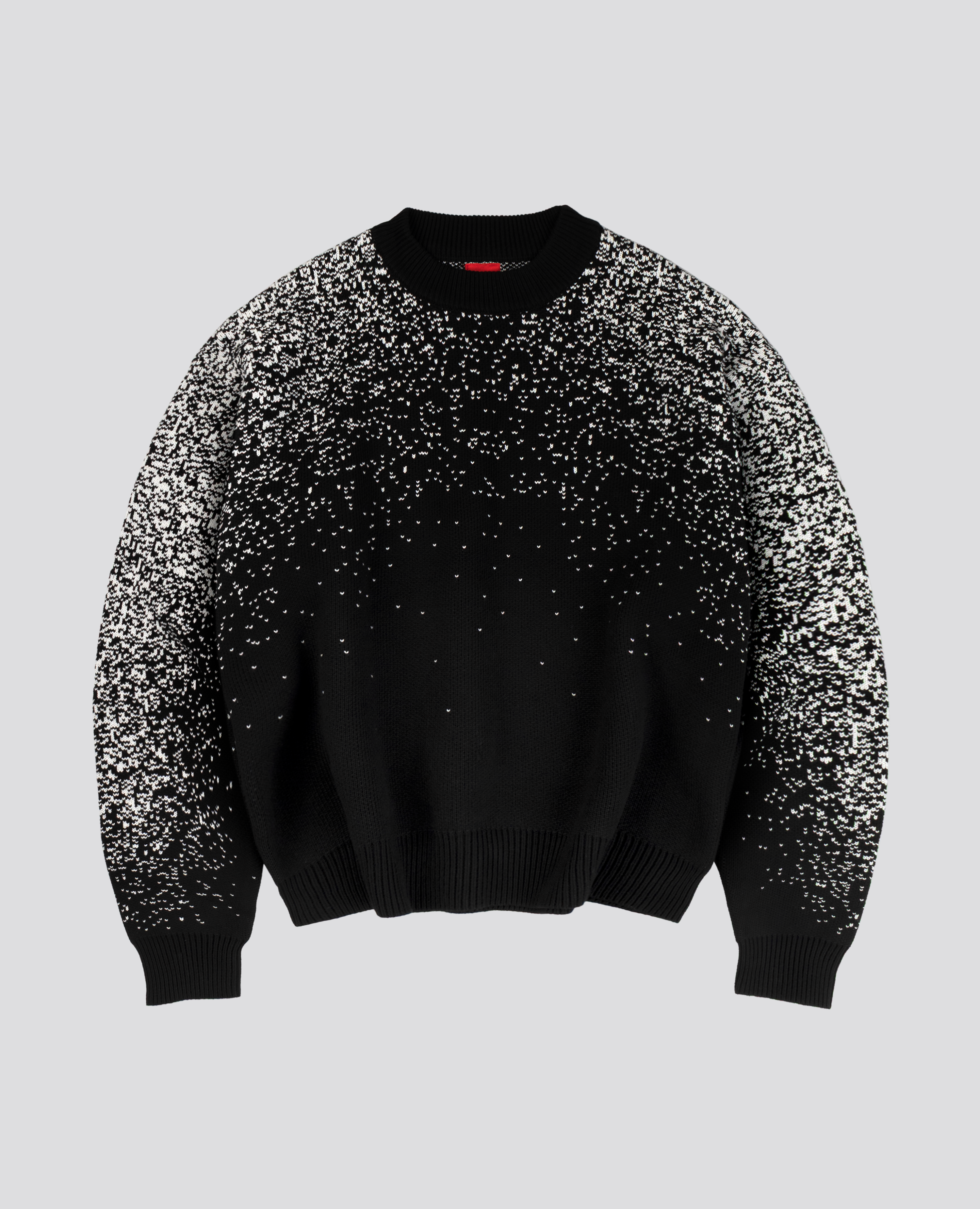 BLACK STARDUST KNIT