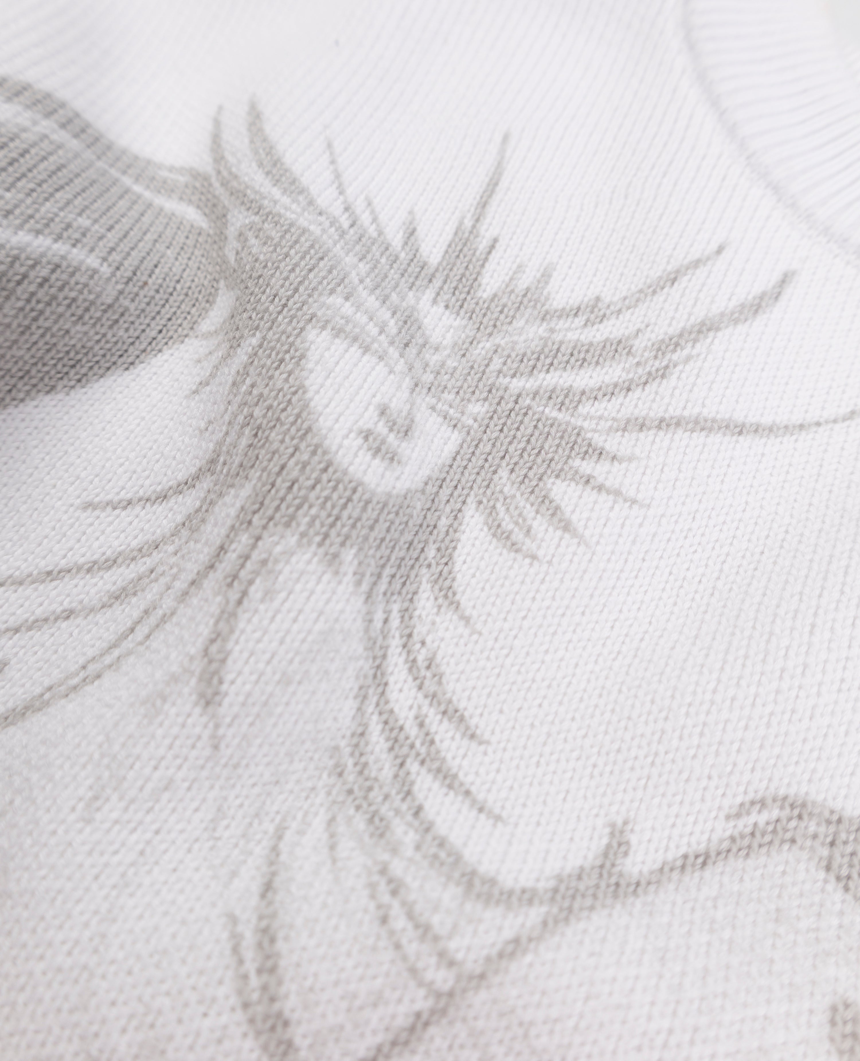 WHITE BEHEMOTH KNIT