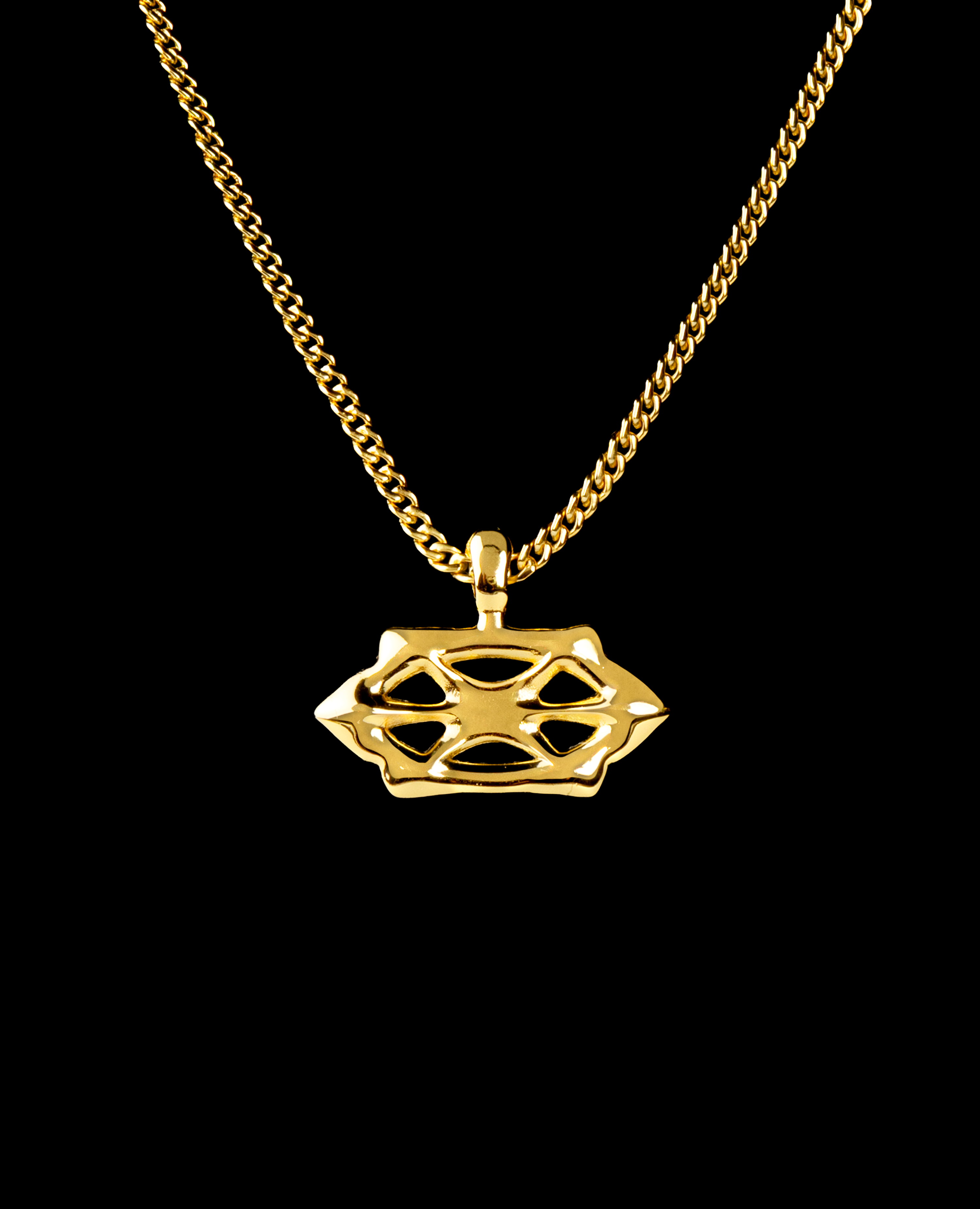 GOLD DYST PENDANT