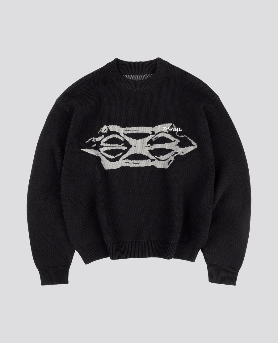 BLACK KNIT