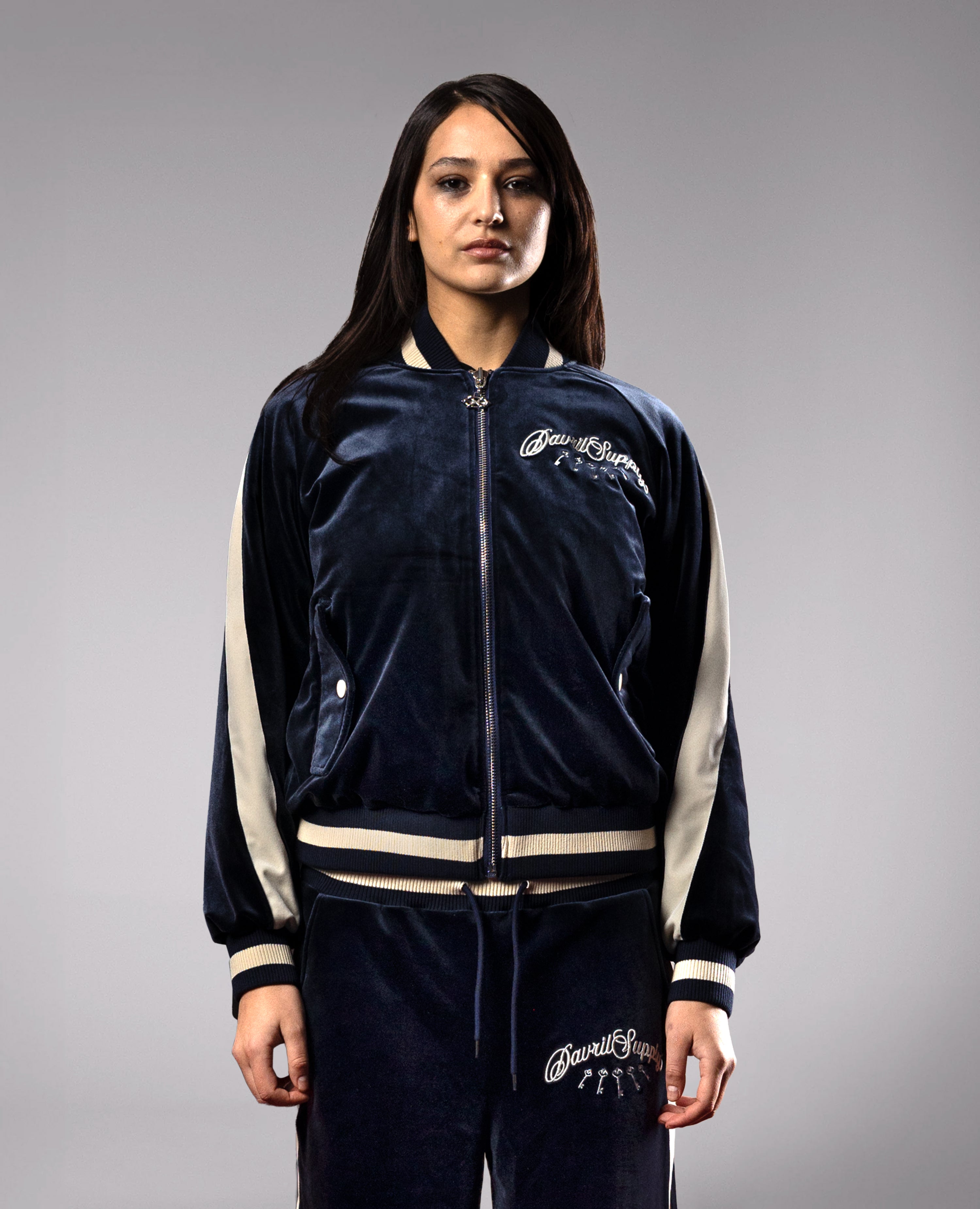 PALACEBLUE VELVET JACKET