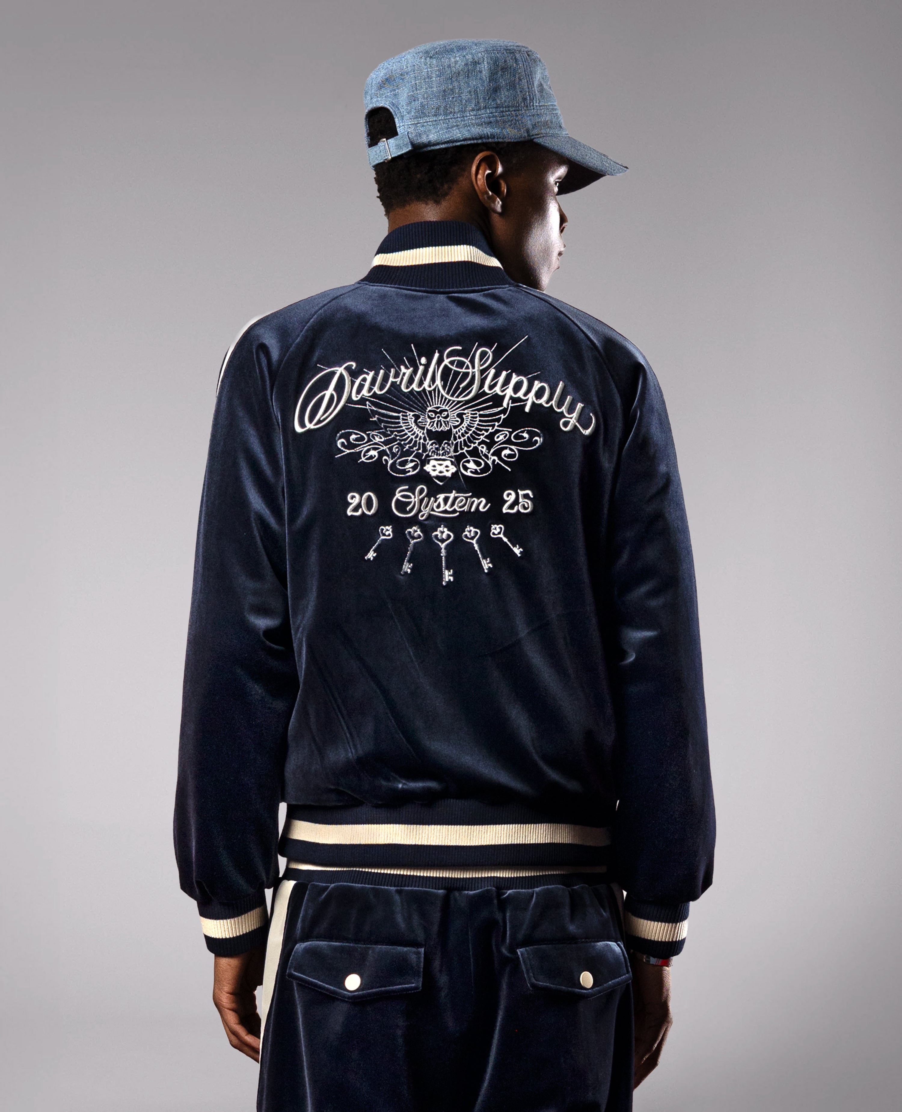 PALACEBLUE VELVET JACKET