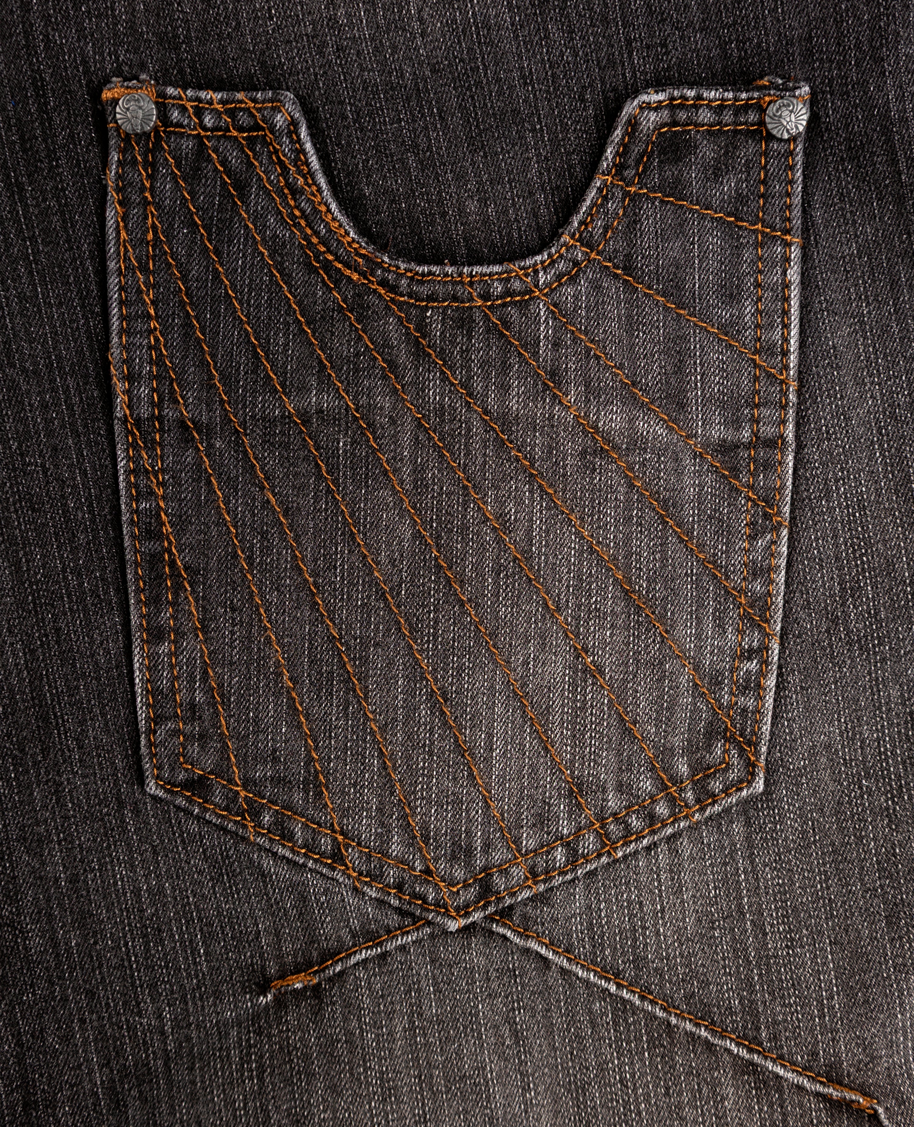 BLACK BEAM ULTRA-LOOSE FIT DENIM