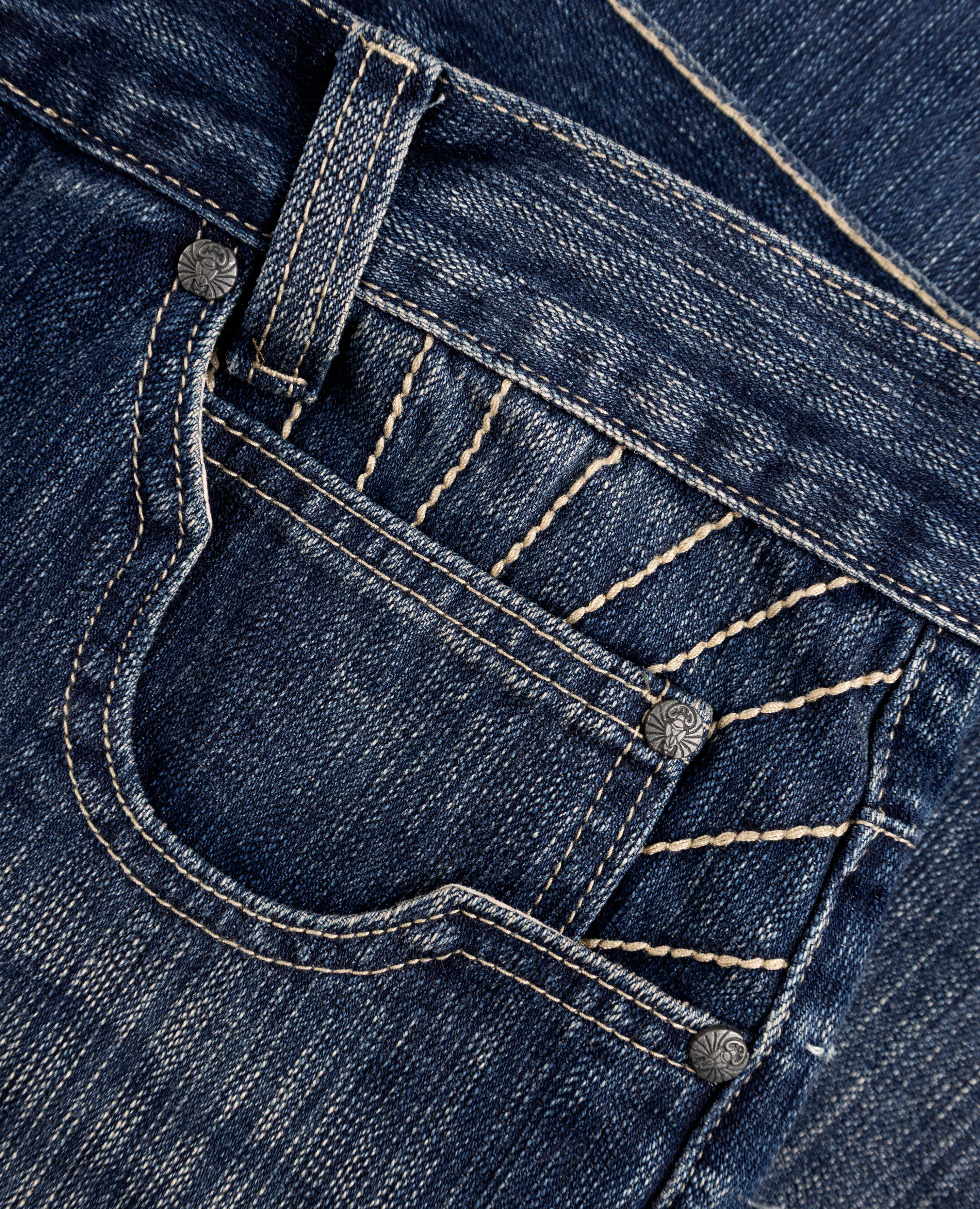 BLUE WILDLIFE LOOSE-FIT DENIM