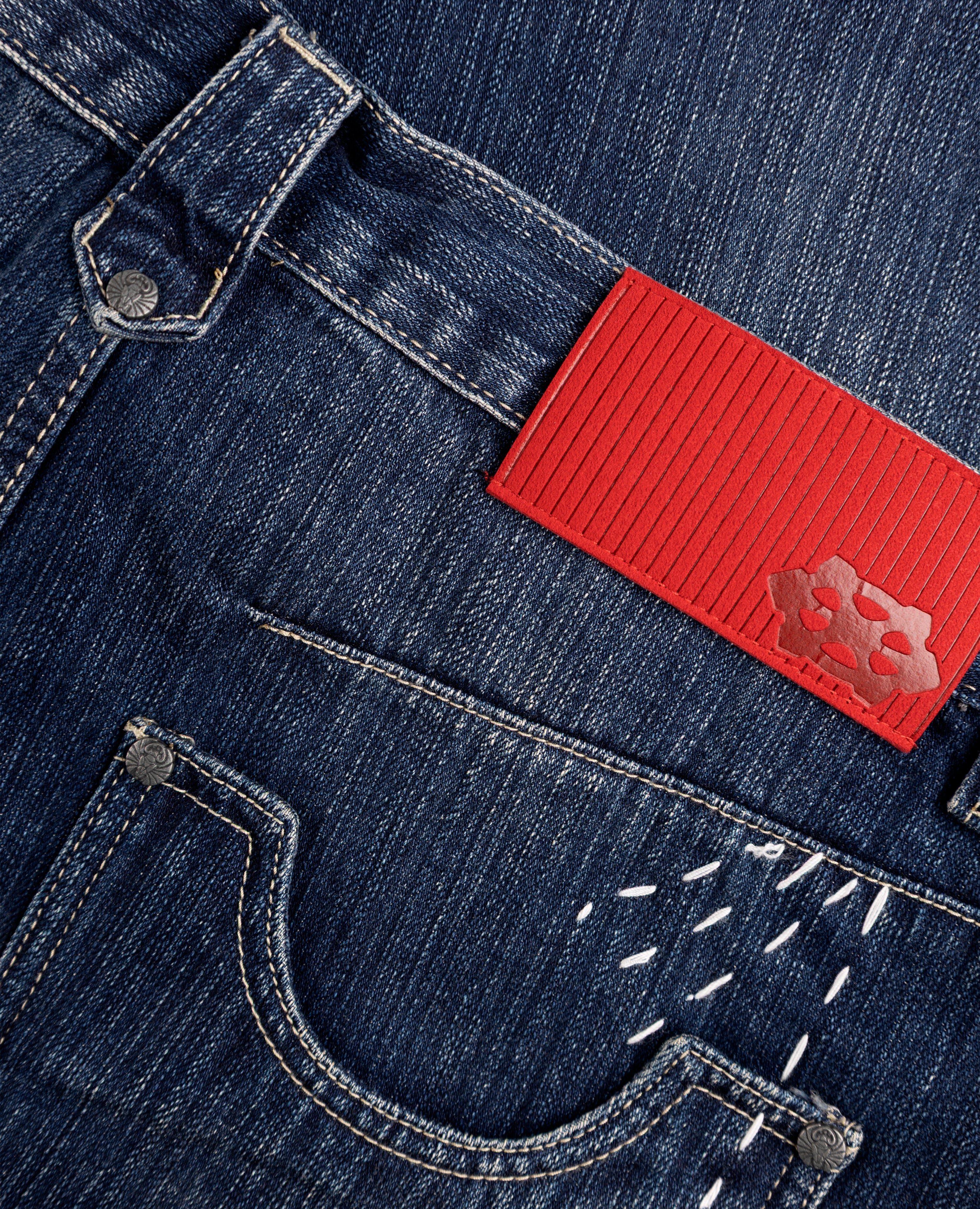 BLUE WILDLIFE LOOSE-FIT DENIM