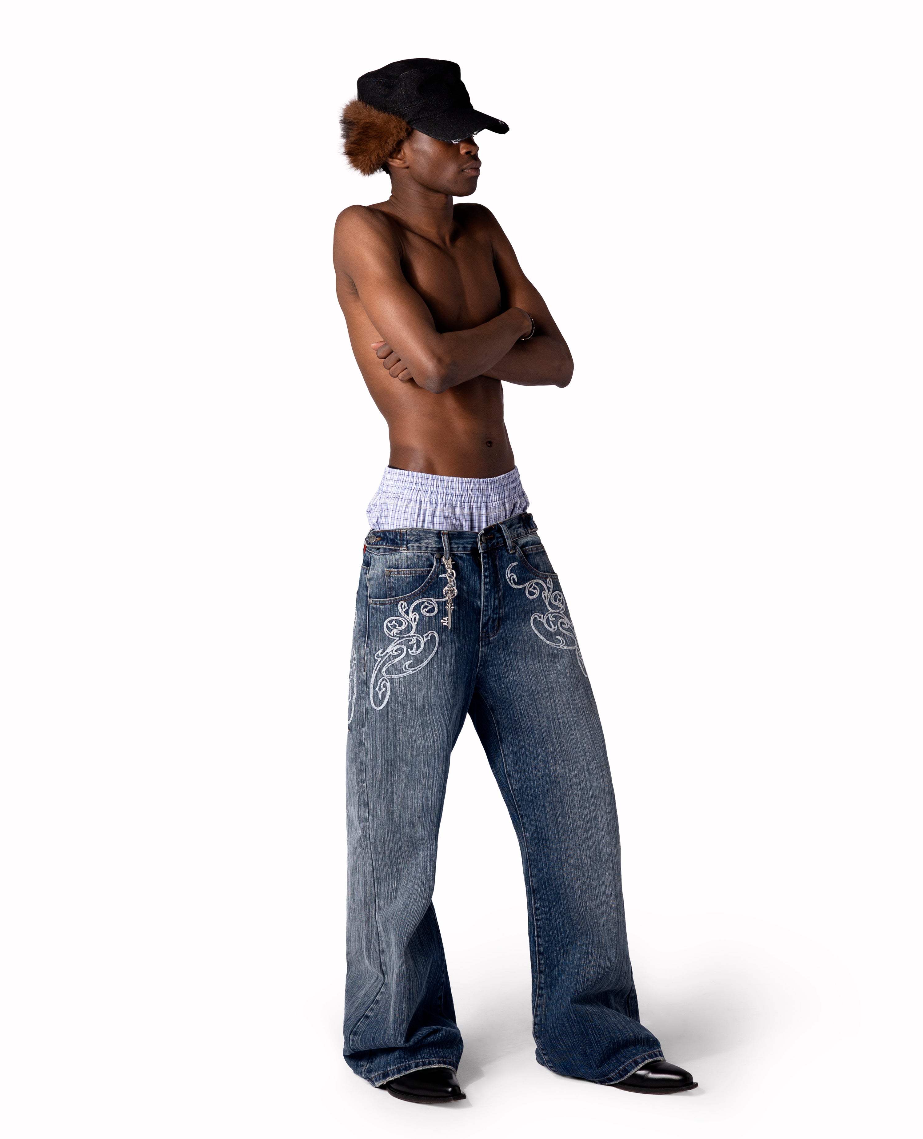 BLUE OPENING BOOTCUT DENIM