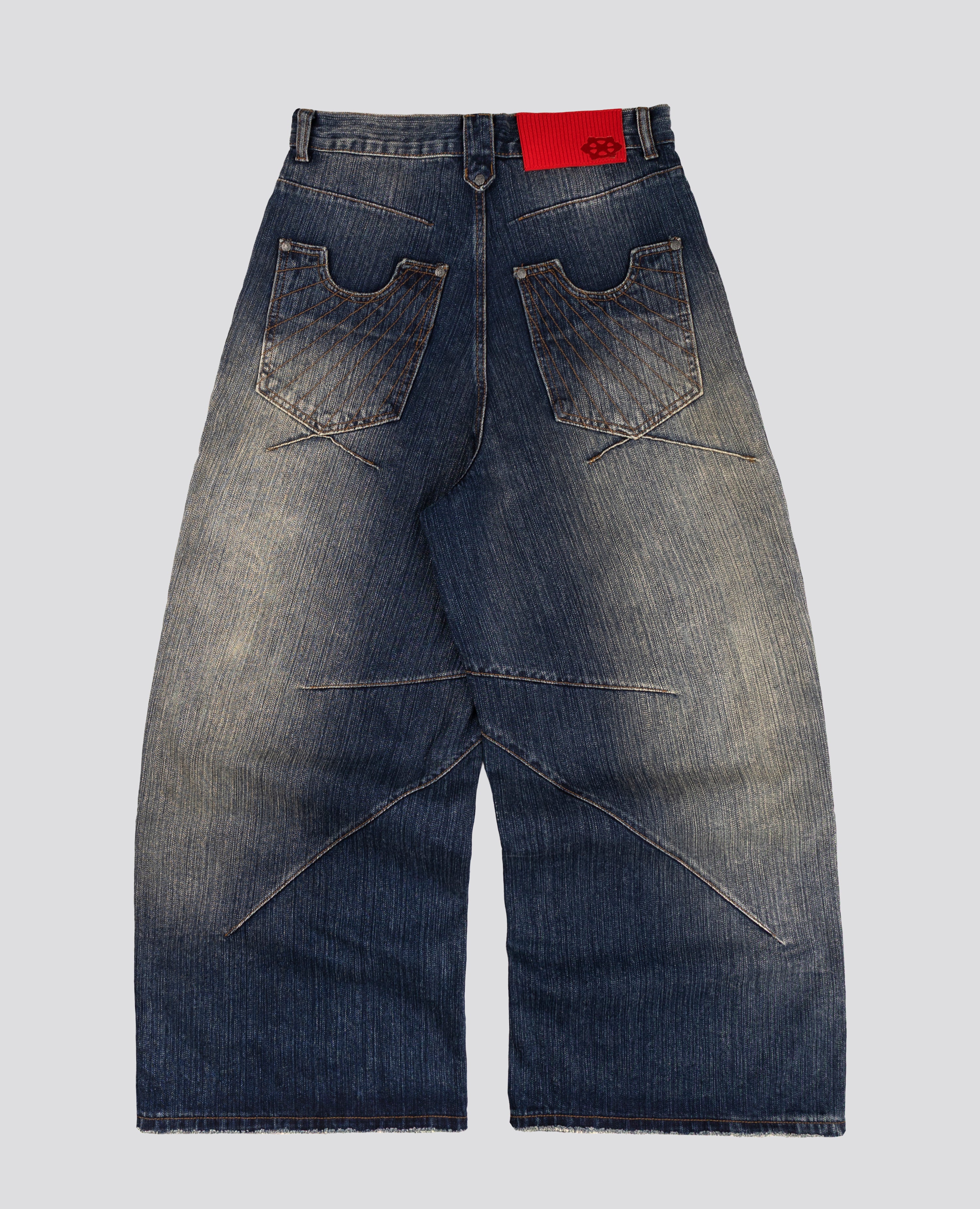 BLUE BEAM ULTRA-LOOSE FIT DENIM