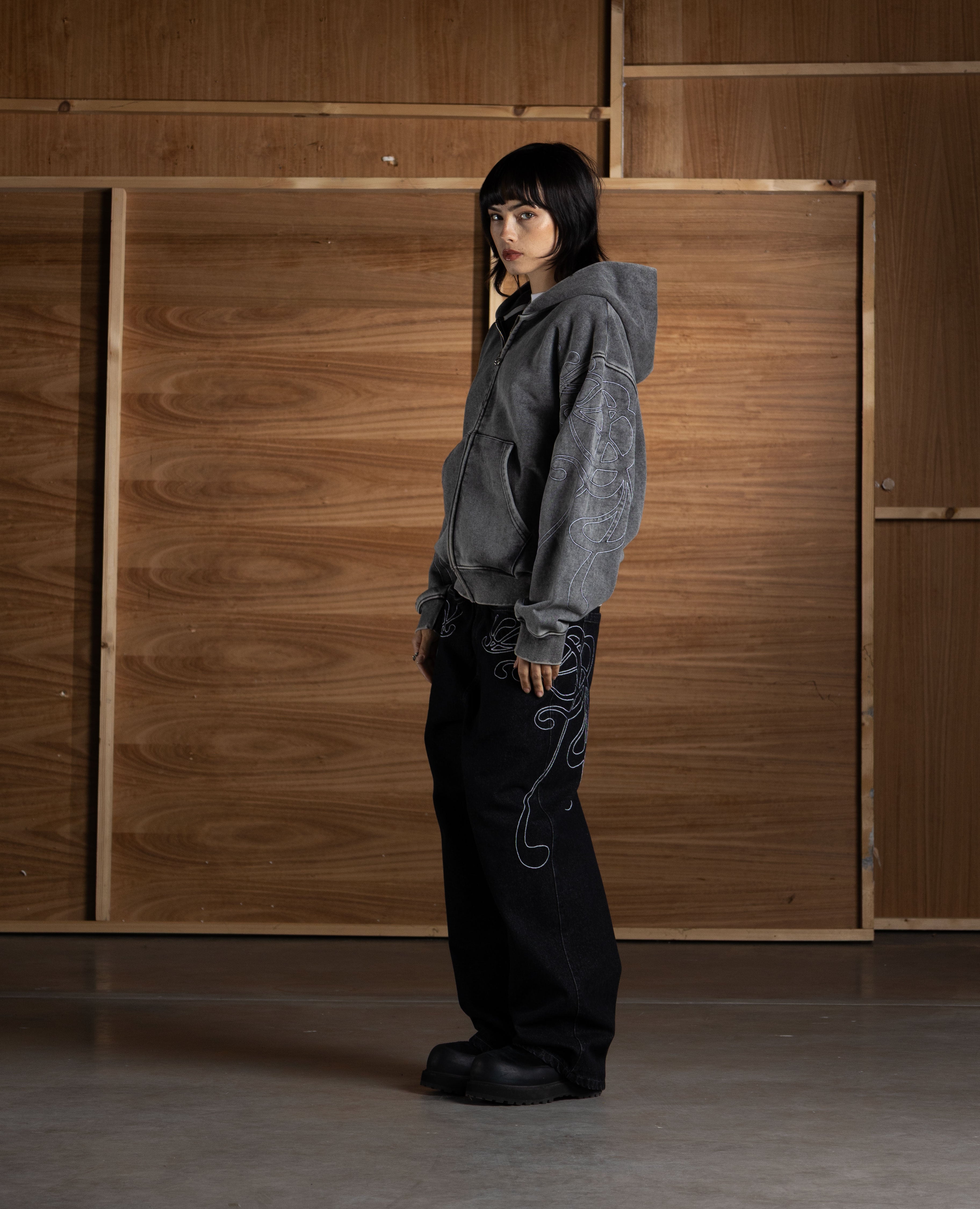 DARK ART NOUVEAU ZIP