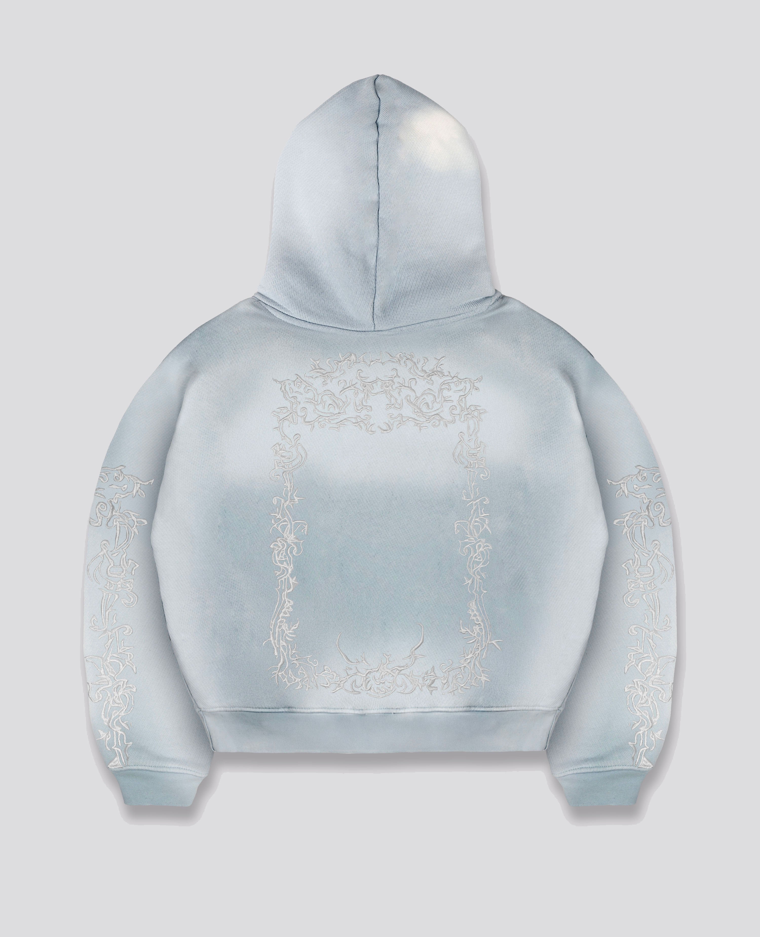 IVY LIGHT BLUE HOODIE - ULTRA HEAVY