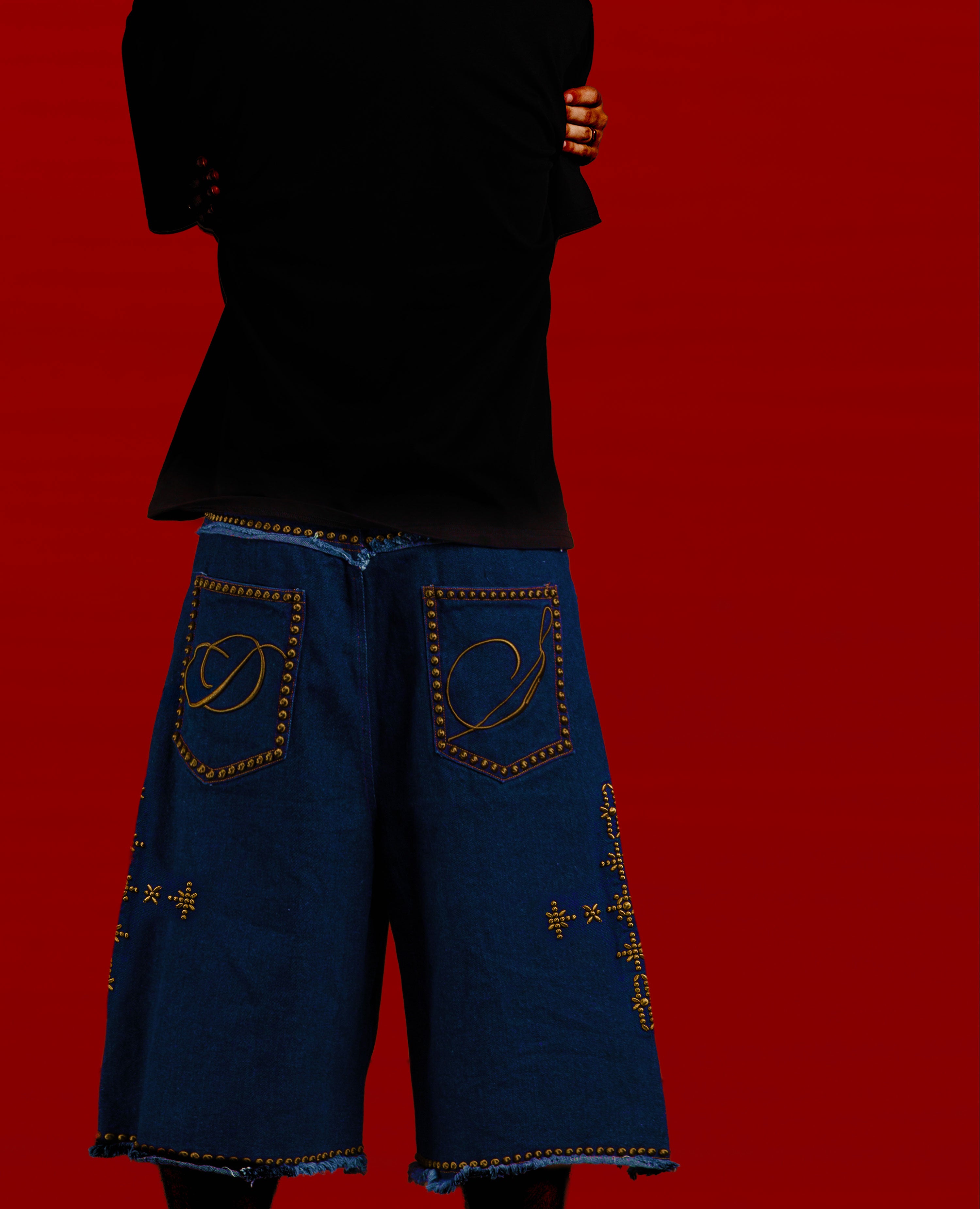 ROCKSTAR DENIM JORT