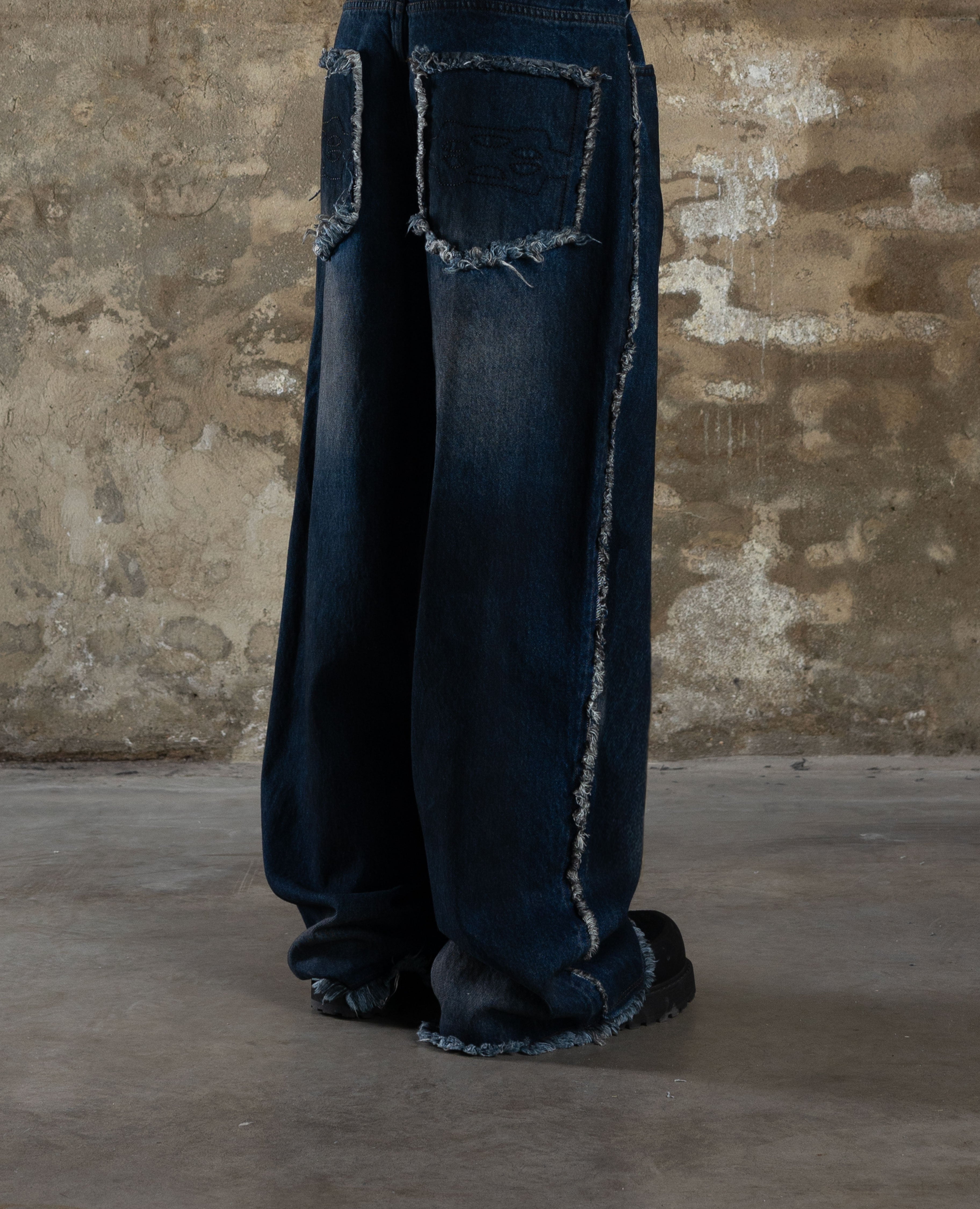 DARK BLUE MEGA BAGGY