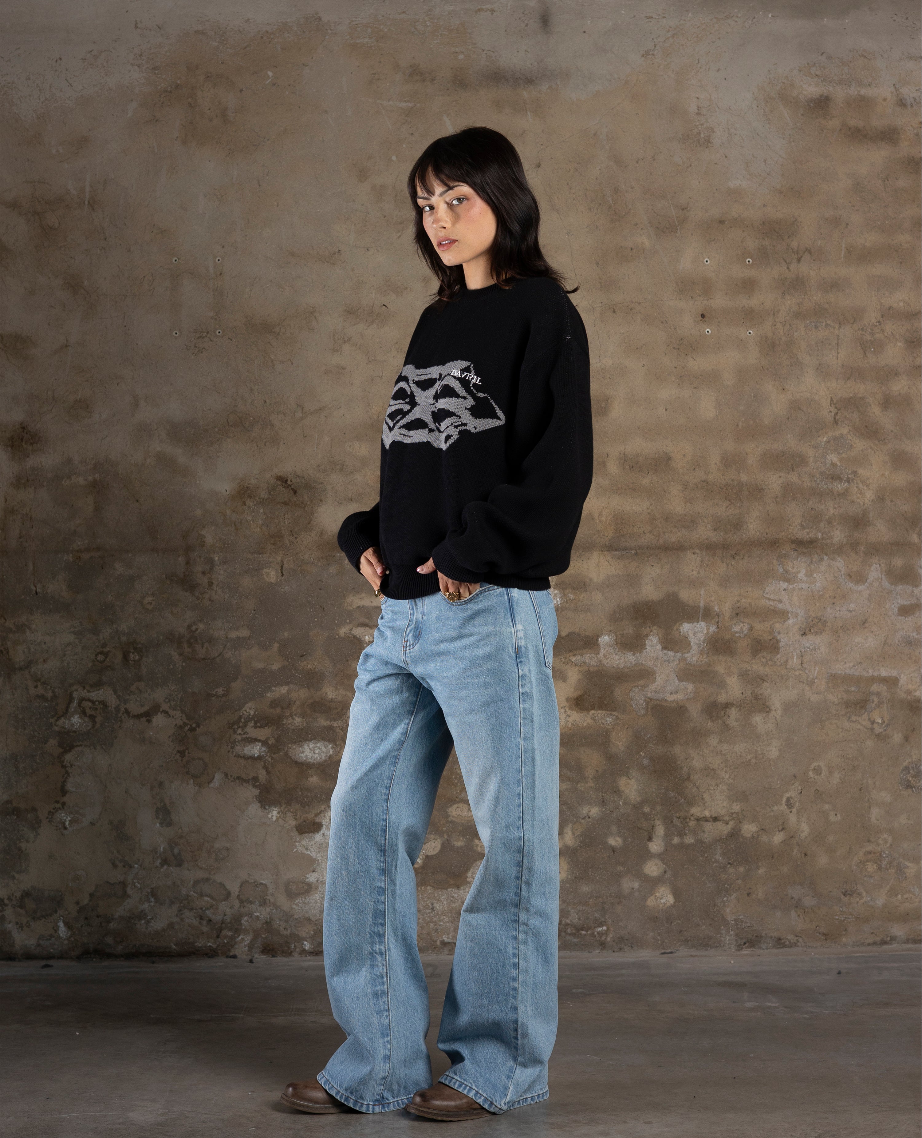 BLACK BRUTAL KNITWEAR