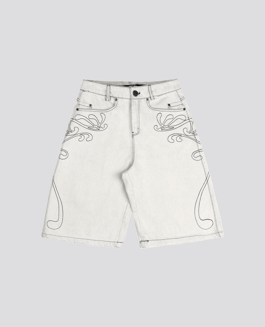WHITE NEOART JORT