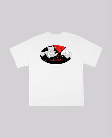 DAVRIL SUPPLY VOLCANO ROTES T-SHIRT