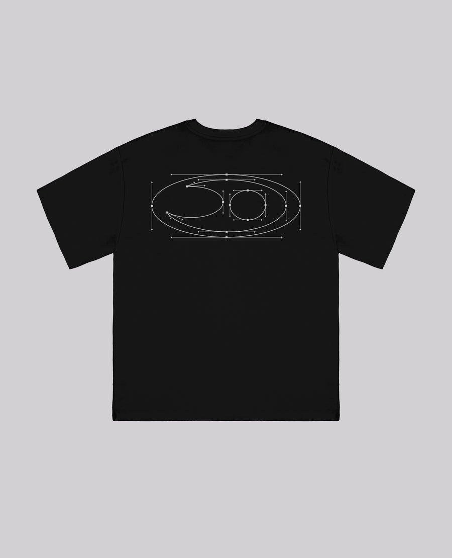 BLACK SEGMENT T-SHIRT