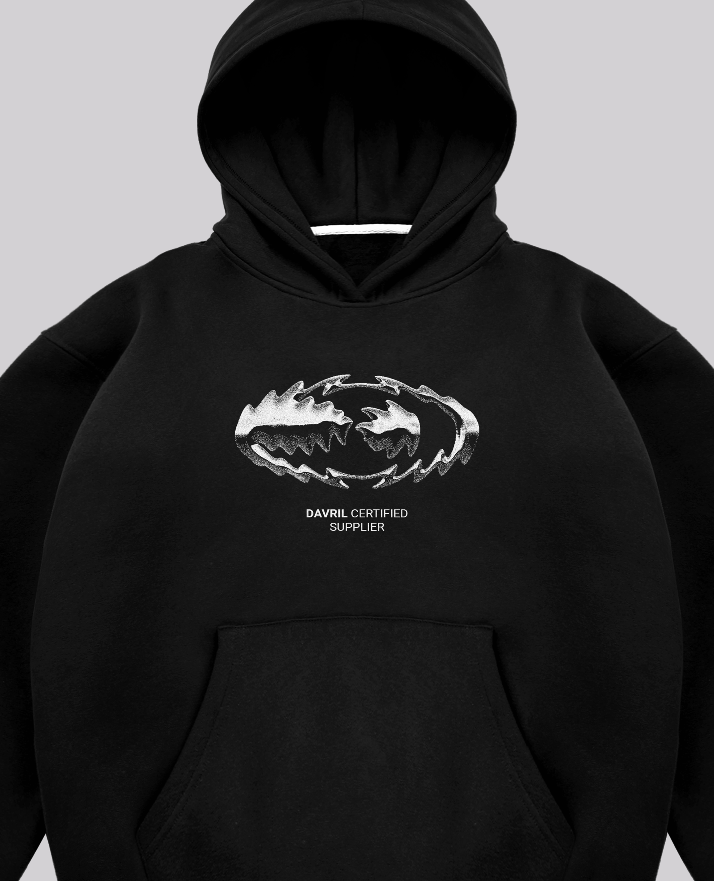 BLACK THORNY HOODIE