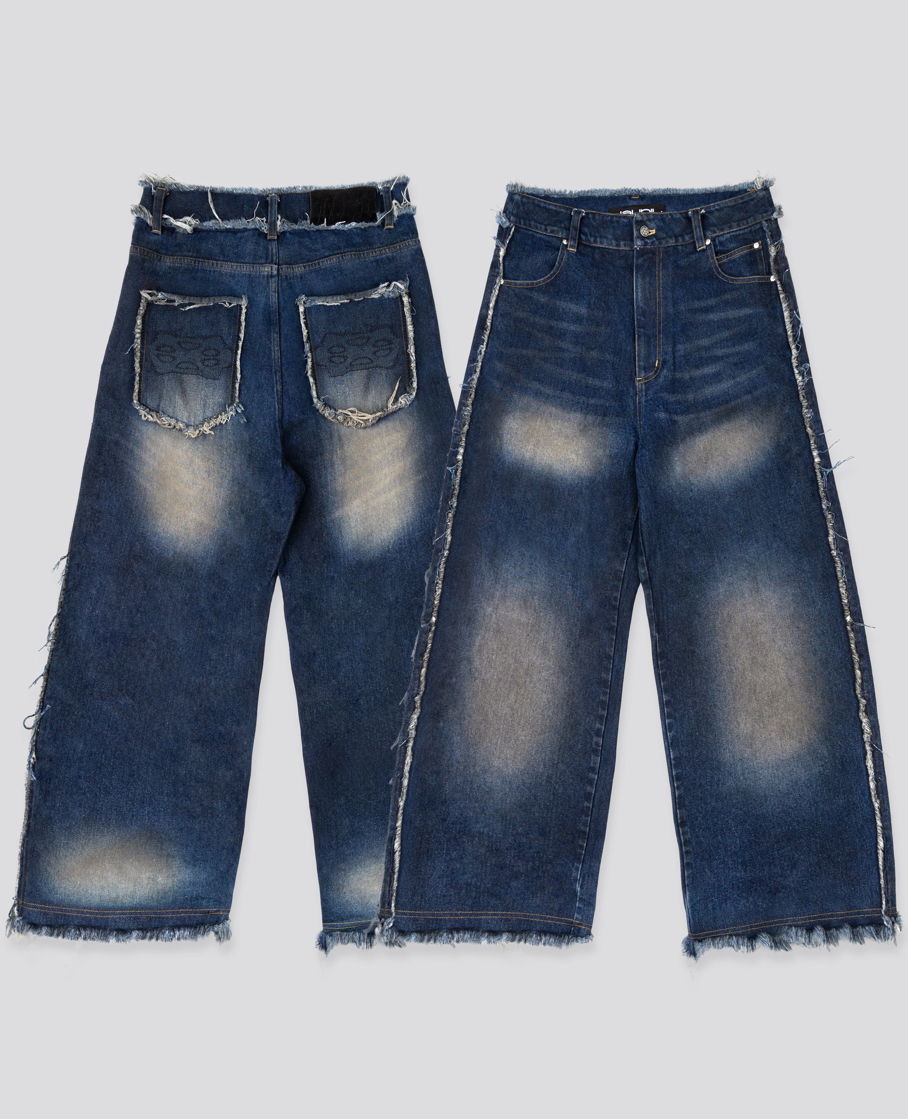 DARK BLUE MEGA BAGGY