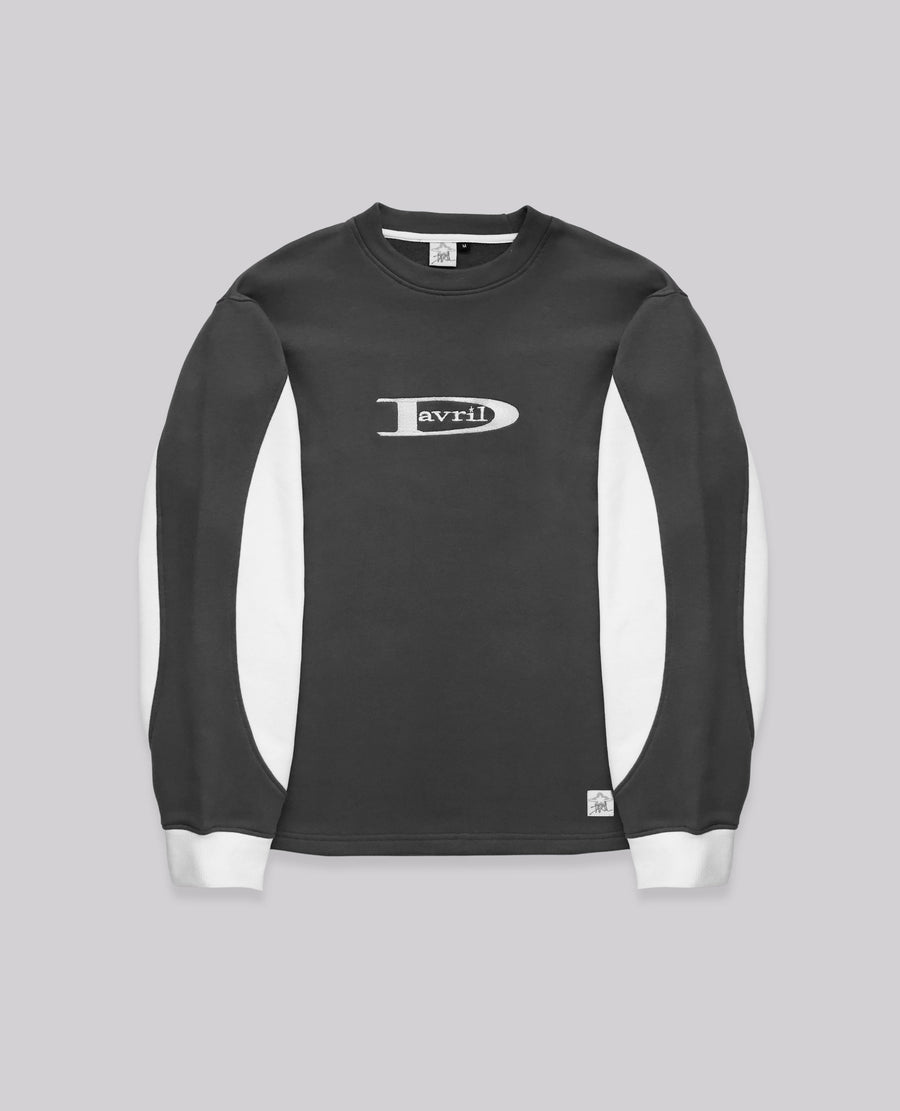 DARK GREY D CREWNECK