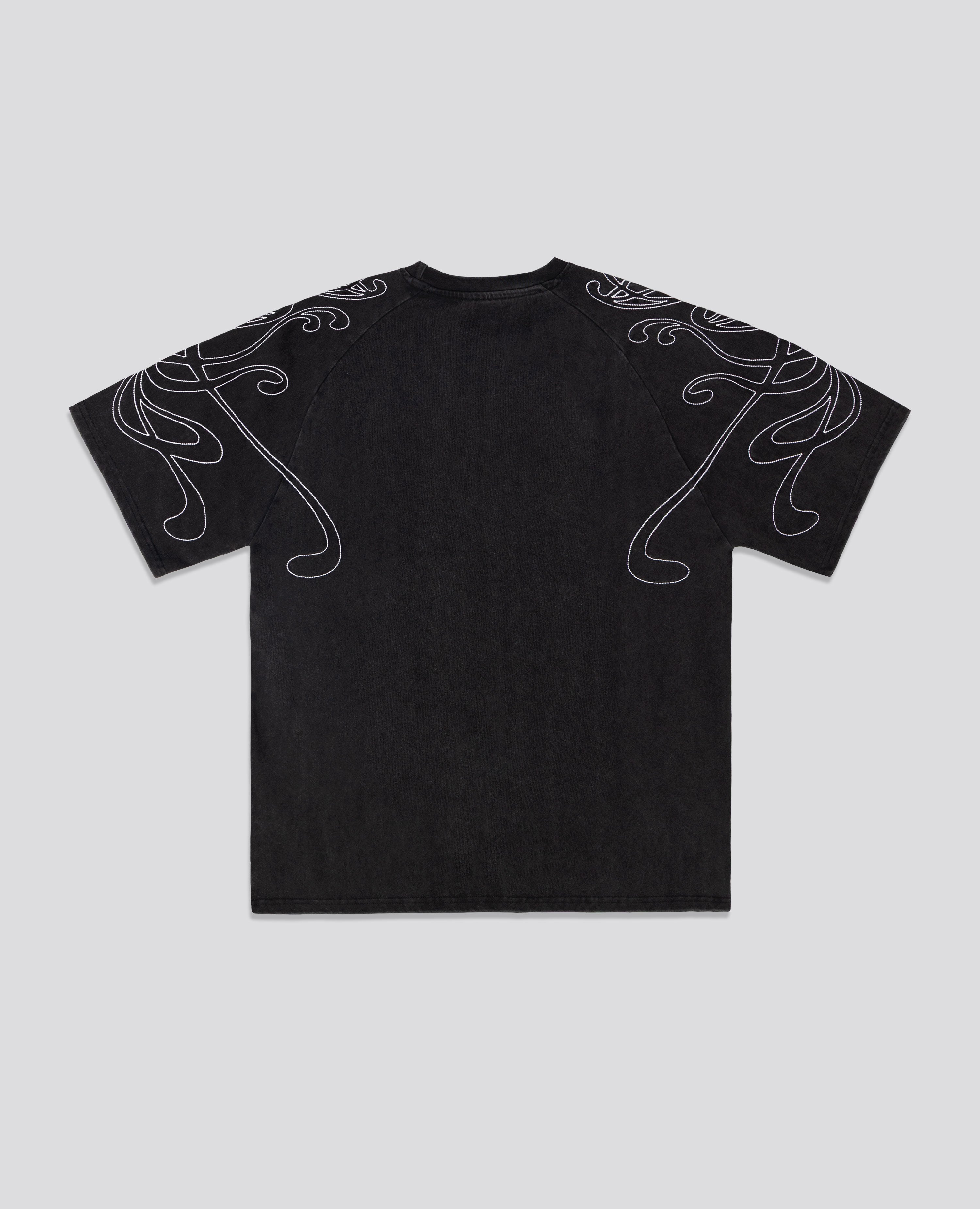BLACK NEOART T-SHIRT