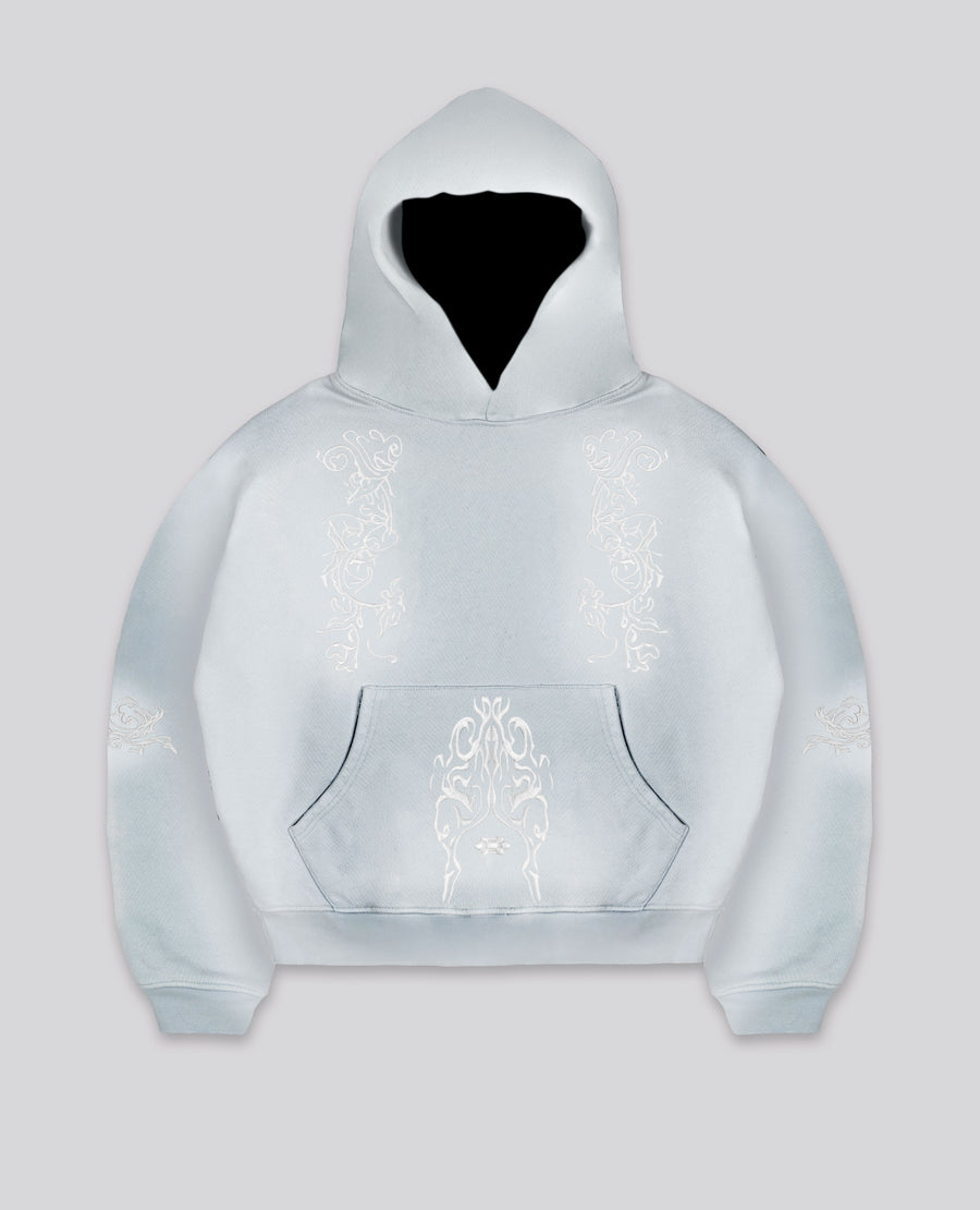 IVY LIGHT BLUE HOODIE - ULTRA HEAVY