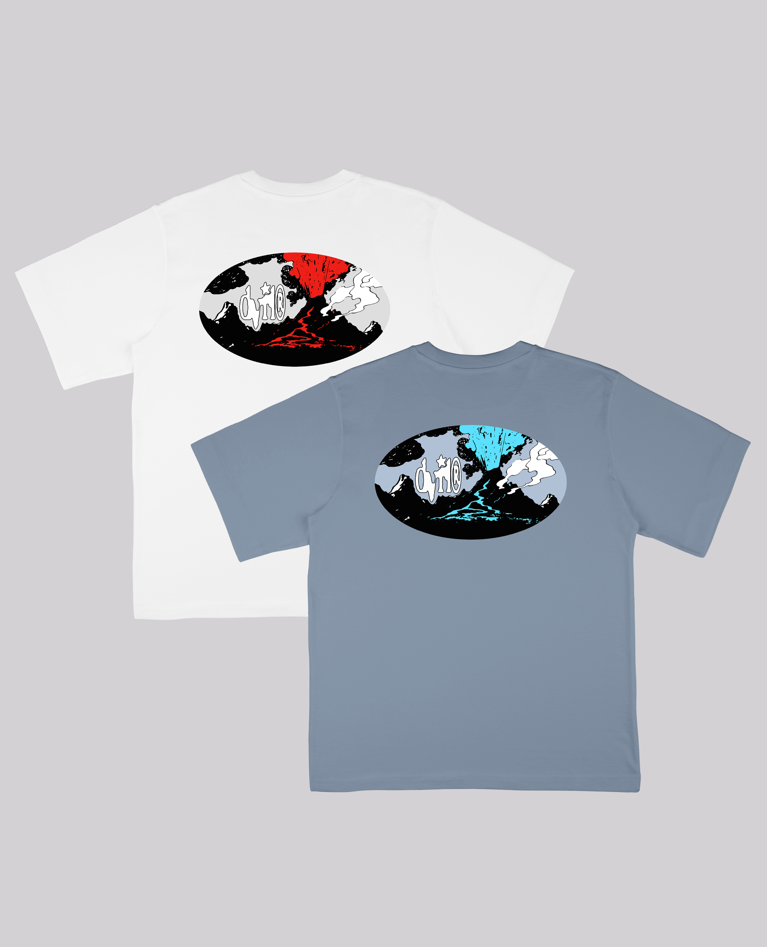 VOLCANO T-SHIRT PACK X2